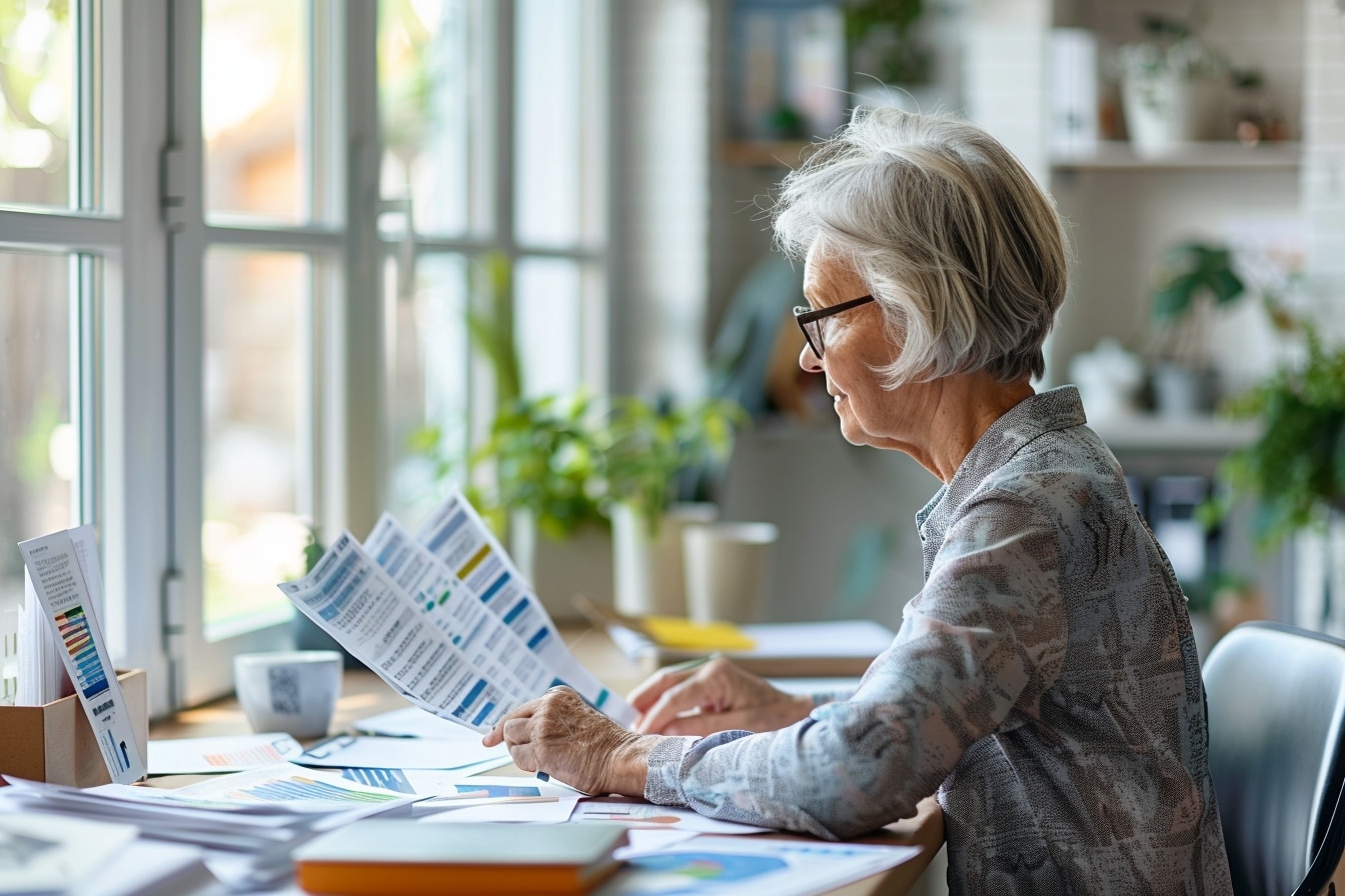 Regarder les options de placement pour la retraite